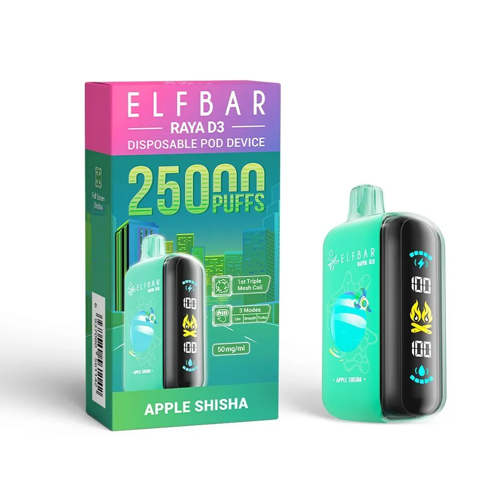 Elf Bar Raya D3 25000 Puffs Disposable Vape
